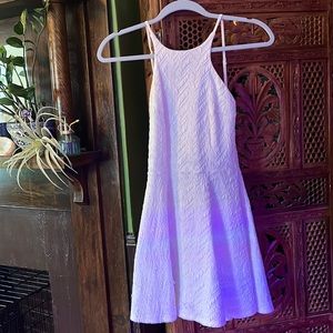 Open Back A Line Skater Dress